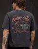 Picture of Heavy Washed Black T-Shirt